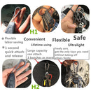 BANG TI H2 60mm Titanium Quick Release Keychain Belt Loop Hook Key Clip
