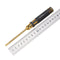 Raitool 4Pcs 3.0/4.0/5.0/5.8mm Titanium Alloy Slotted Head Screwdriver for Electronic Repair