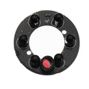 6pcs Black Invisible IR LEDs 940nm Night Vision No Red Exposure 12V Infrared Illuminator LED Board