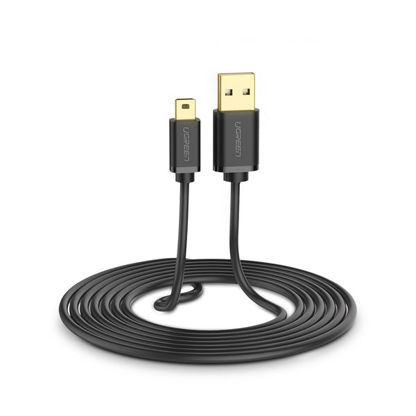 UGREEN Mini USB to USB Fast Transmission Data Cable For MP3 MP4 Player Car DVR GPS Digital Camera HDD
