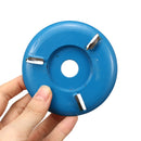 90mm Wood Carving Disc Turbo Plane For 16mm Aperture Angle Grinder