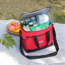 Insulated Cooler Handbag Waterproof Outdoor Picnic Lunch Bag Storage Carry Case
