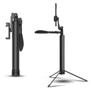 A21 Mobile Phone Stabilizer Folding Gimbal bluetooth Tripod Outdoor Anti-shake Sport Selfie Stick Bracket with Fill Light