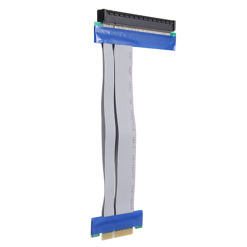 PCI-E Express Extension Cable Flex Ribbon 4X To 16X Extender Riser Card
