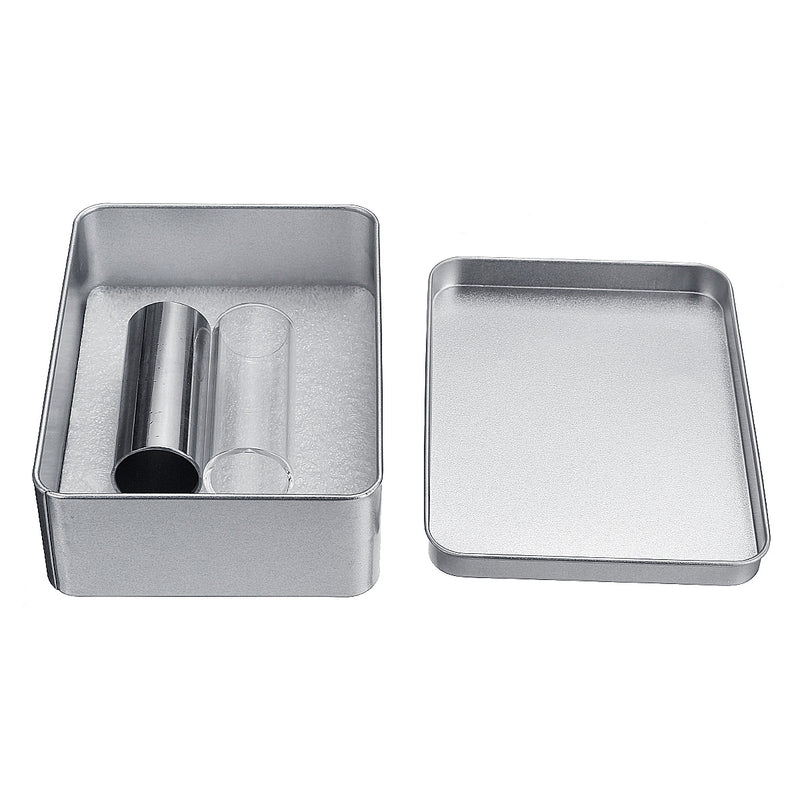 60mm Stainless Steel/Glass Guitar Finger Sliders Guitar Tuning Tool