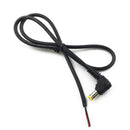 DC 1m 5.5/2.1mm 22AWG L Shape Male Power Extension Cable Wire
