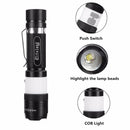Elfeland  T6 3Modes 2000LM USB Zoomable LED Flashlight+18650+USB Charging Cable