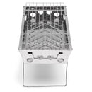 Stainless Steel Portable Outdooors Camping Table Top Barbecue Grill BBQ Cooking