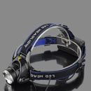XANES 568D 650LM T6 LED HeadLamp Waterproof 3 Modes Telescopic Zoom Rechargeable Running Camping Cycling Light