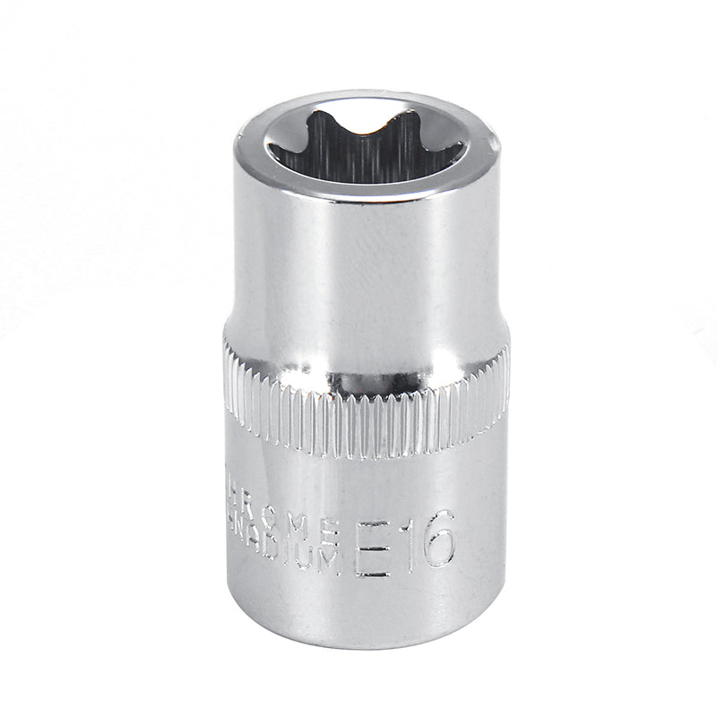 5PCS 1/2 Inch Socket Wrench Kit E10-E24 Plum Blossom Bolt Auto Repair Sleeve Set