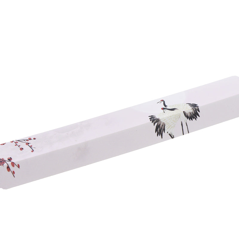 Five-sided Dyesub PBT Red-Crowned Crane Space Bar 6.25u Novelty Keycap for Anne pro 2