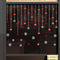 Miico XL5012 Starry And Snowflake Pendant Wall Sticker Glass Door And Window Decorative Sticker