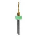 Drillpro 10pcs 0.3-1.2mm Micro Drills Bits Set Titanium Coated PCB Drill Bit