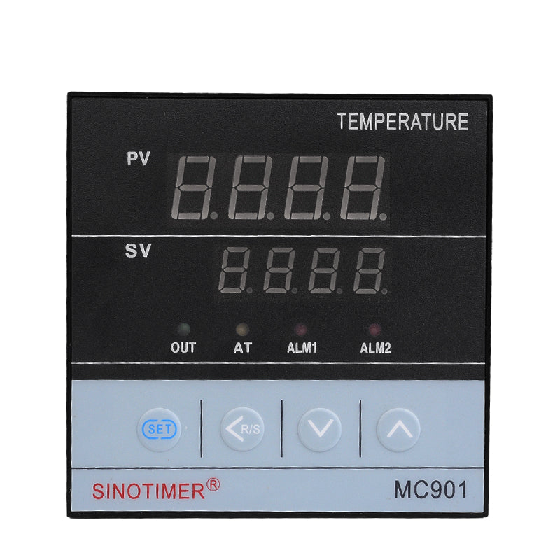 MC901 Universal Input Digital PID Thermostat Instrument SSR Relay Output for Heat Cool with  Alarm