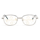 KCASA Men's Internal Progressive Multifocal Lens Presbyopia Intelligent Reading Glasses