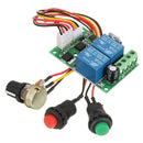 DC 6/9/12/24V 3A PWM Motor Speed Controller Forward Backward Reversible Switch