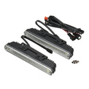 Universal COB LED DRL Daytime Running Lights Front Driving Fog Lamp Waterproof White 21cm 2PCS