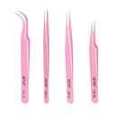 4 Pros Multifunctional Tweezers Makeup False Fake Eyelashes Extension Cosmetic Tools