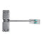 Spring Door Closer Automatic Strength Adjustable Tension Hinge Surface Mounted