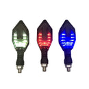 Universal 2X Motorcycle Turn Signal LED Lights Daytime Running Warning Lamp Race Light
