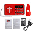 Bible AUX U-disk TF SD Card Audio MP3 Music Player Portable Mini FM Radio Speakers For Elders Gift