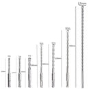 7pcs 6-12mm SDS Plus Shank Electric Hammer Drill Bit Set Carbide Tip Masonry Concrete Brick Drill Bit