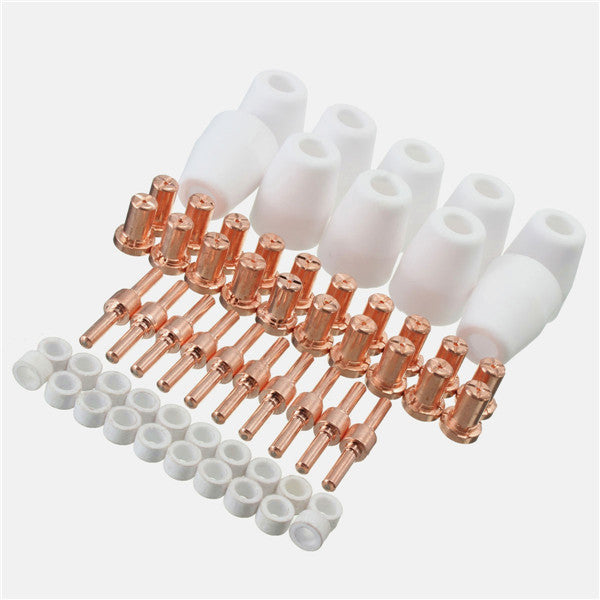 60pcs Air Plasma Cutting Cutter Consumables Extended Fit PT31 LG40 Torch CUT-50D