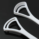 2Pcs Oral Dental Care Tongue Cleaner Brush Scraper Bad Breath