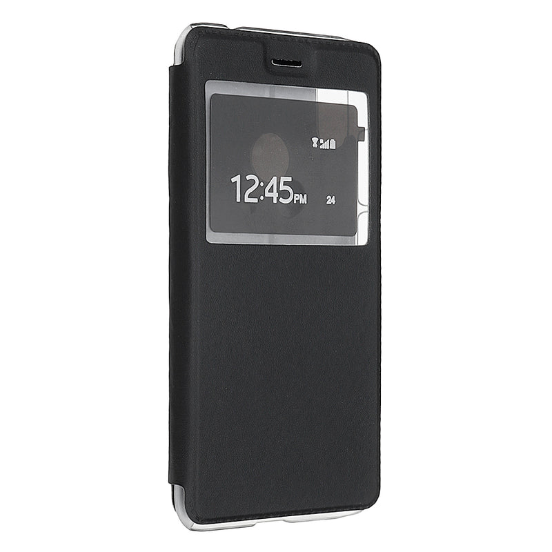 Bakeey Flip With Window Shockproof PU Leather Full Body Cover Protective Case for Xiaomi Redmi Note 7 / Redmi Note 7 PRO