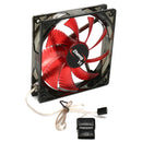 120mm Computer Case Mining Rig Silent LED Cooling Fans 4Pin PC Cooling Fan DC 12V