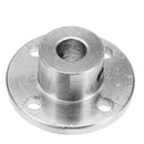 7mm Flange Coupling Steel Rigid Flange Plate Shaft Connector Optical Axis Support Fixed Seat