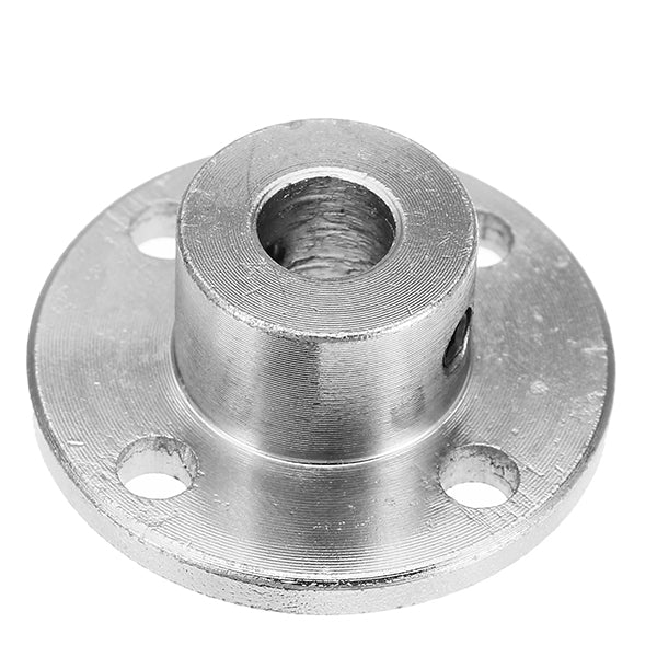 7mm Flange Coupling Steel Rigid Flange Plate Shaft Connector Optical Axis Support Fixed Seat