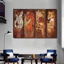 5D Animals DIY Full Drill Diamond Painting Cross Stitch Kit Diamond Paintings Tool Craft Decor