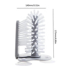 Suction Wall Lazy Brush Glass Cleaning Kitchen Rotating Tea Brush Cup Brush Cleaning Brushes