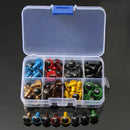 80Pcs 12mm 8Colors Plastic Safety Eyes Washers Kids Teddy Bear Doll Animal Toys Handmade Craft Tool