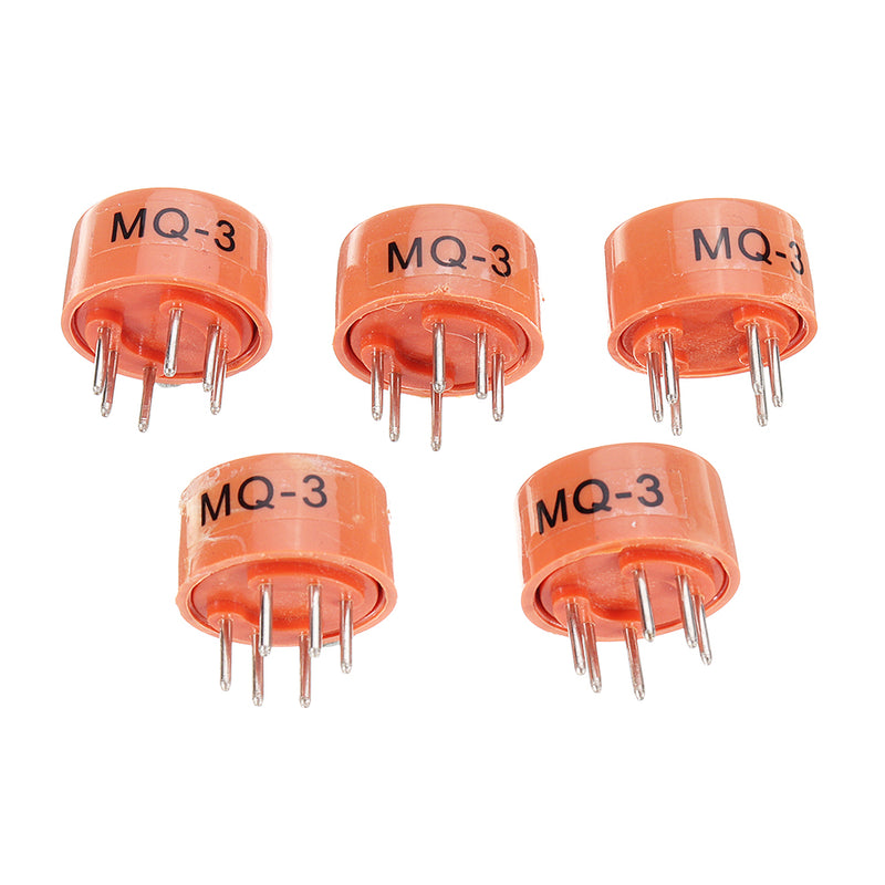 5Pcs MQ-3 Alcohol Sensor Module Alcohol Ethanol Gas Sensitive Detection Alarm Tester