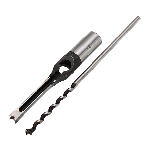 8mm Woodworking Square Hole Saw Drill Bit Square Mortising Chisel Drill Bit