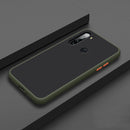 For Xiaomi Redmi Note 8 Case Bakeey Armor Shockproof Anti-fingerprint Matte Translucent Hard PC&Soft TPU Edge Protective Case