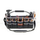 Electrician Carry Steel Tote Handle Foldable Heavy Tool Bag Storage Pockets Box
