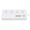 WiFi Plug Power Strip 4 Smart AC Outlet USB Remote Control Timing Schedule Compatible Alexa/Google Home/ifttt