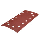 10pcs 115mm x 230mm 14 Holes Abrasive Sanding Paper 60/80/120/240 Grit Sand Paper