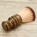 Hot Shaving Barber Salon Men Facial Beard Comb Cleaning Device Shave Tool Soft Shaving Brush With Wooden Handle For Men