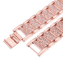 Replacement Diamond Stainless Steel Replace Watch Strap Band For Fitbit Charge 2