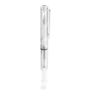Transparent Fountain Pen 0.5mm Fine Nib Steel Ink Pens For Office Supplies School Gift Supplies