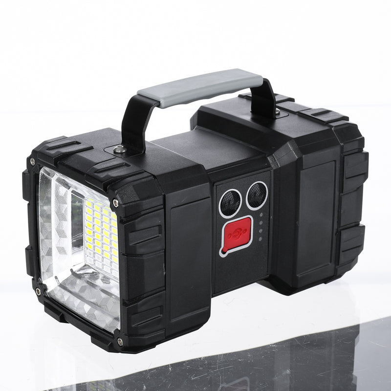 Xmund XD-FL2 P50+45LED 3Modes Double Light 1000Lumens USB Rechargeable Portable LED Flashlight & Powerbank