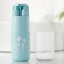 5pcs Travel Portable Toothbrush Comb Case Holder Storage Organizer Shampoo Shower Gel Dispenser Box