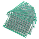 Geekcreit 50pcs 40x60mm FR-4 2.54mm Double Side Prototype PCB Board Printed Circuit Board
