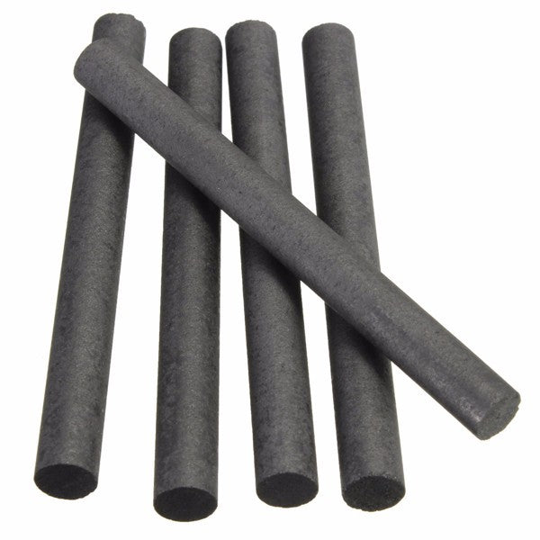 5pcs 10mm 99.99% Graphite Electrode Cylinder Rod Length 100mm