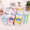 WAM PC-03 Milk Bottle Pencil Case PU Pen Storage Bag Pouch Office School Stationery Supplies