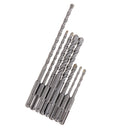 8pcs 5-12mm SDS Plus Shank Electric Hammer Drill Bit 5/6/8/10/12mm Carbide Tip Masonry Concrete Drill Bit